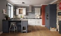 715x447mm Fitzroy Dove Grey Door