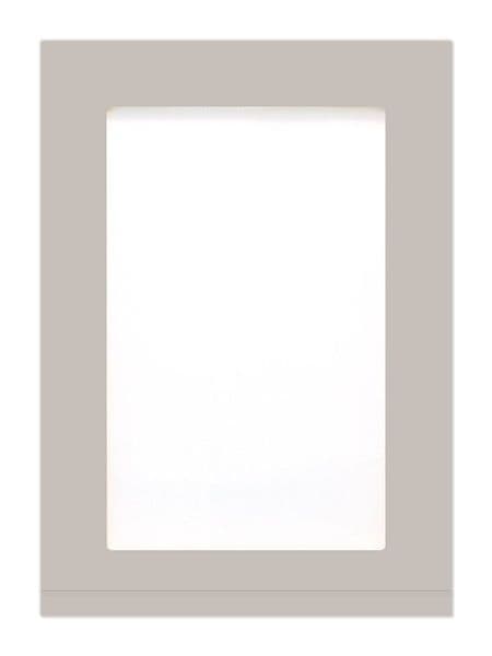 715x497mm, clear glazed Remo Matt Cashmere Feature Door
