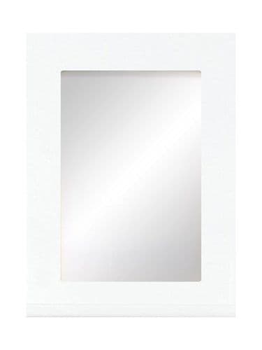 715x497mm, clear glazed Remo Matt White Feature Door