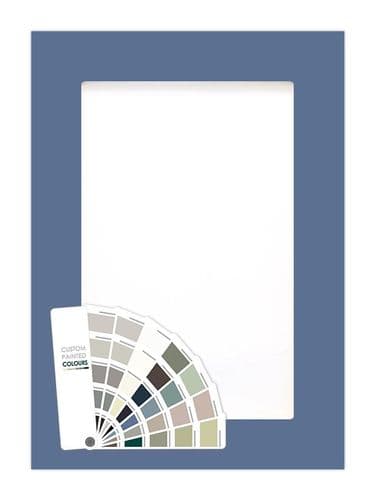 715x497mm, clear glazed True Handleless Matt Custom Painted Feature Door