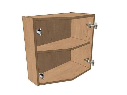 765mm Extended Angled Wall Unit LH 396 Doors 575mm High