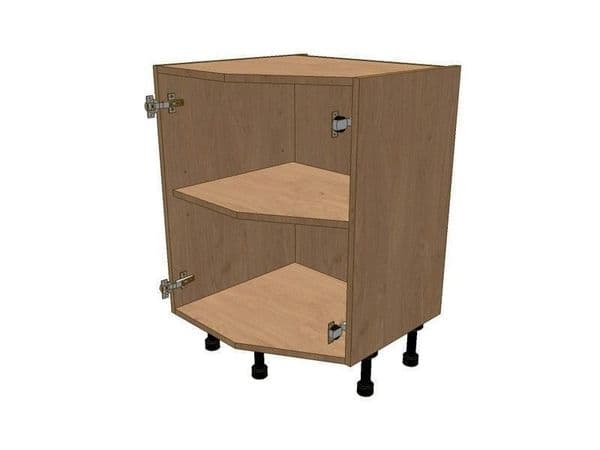 765mm Highline Extended Angled Base Unit RH 396 Doors