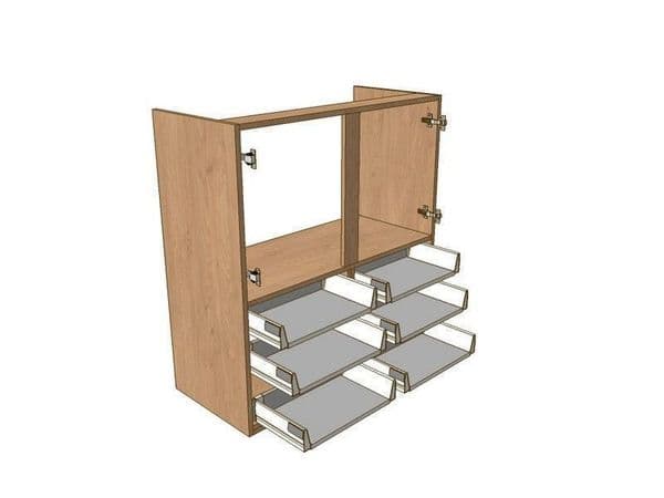 800mm Boiler Dresser Unit 6 Drawer To Suit 575mm Wall Units