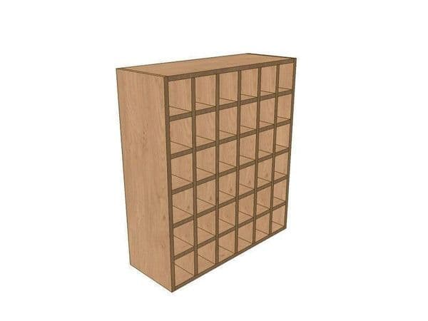 800mm Wall Wine Rack Pigeon Hole Unit 900mm High