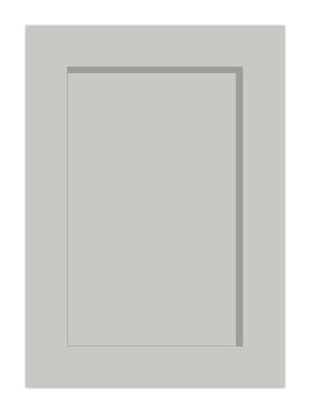 895x447mm Fitzroy Dove Grey Door
