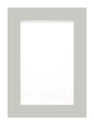 895x497mm, clear glazed Fitzroy Dove Grey Feature Door