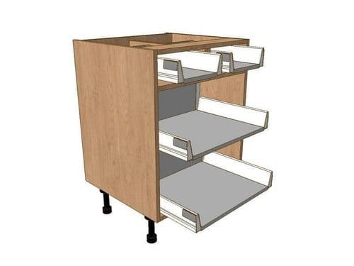 900mm Drawer Pack 2 Shallow (Horizontal) 2 Pan