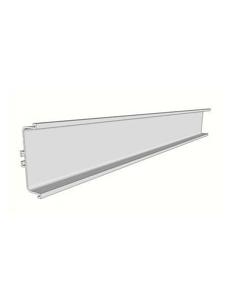 Aluminium mid profile for drawers, 1200x73x26mm, Aluminium Finish - Handleless Rail Profiles