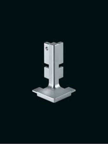 Aluminium top profile, external corner joint 90 degree