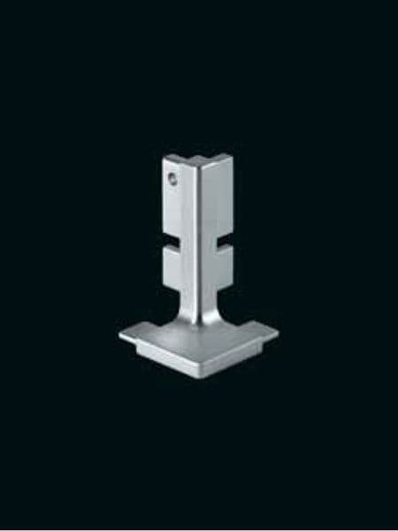 Aluminium top profile, external corner joint 90 degree - Handleless Rail Profiles