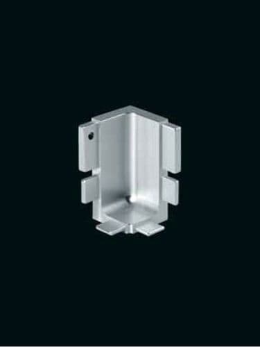 Aluminium top profile, internal corner joint 90 degree