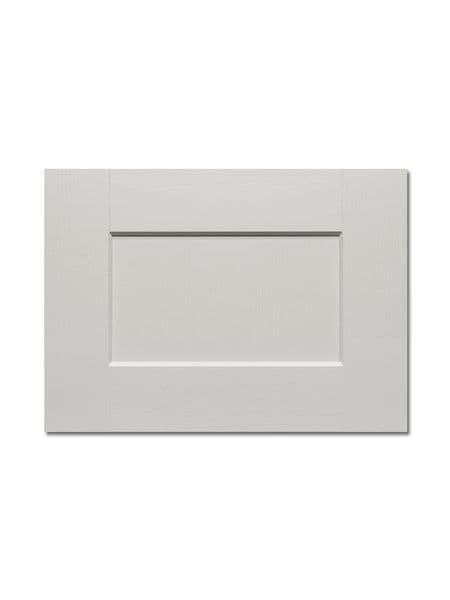 Second Nature Belsay Woodgrain Dove Grey Kitchen Door Sample