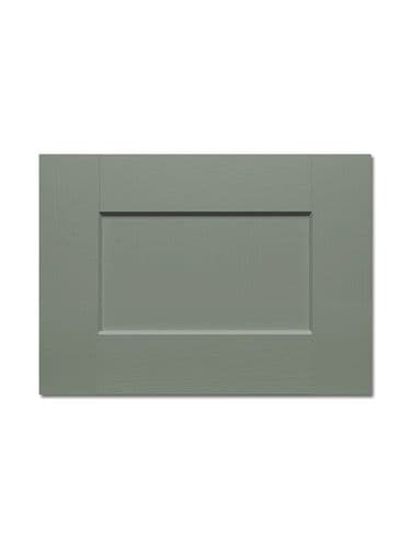 Belsay Woodgrain Reed Green Sample door
