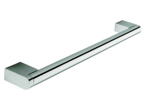 Boss bar handle, 14mm diameter, 655mm long, steel, stainless steel effect - Boss Bar Handles