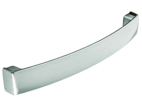 Bow handle, 320mm, die cast, stainless steel effect - Stainless Steel Effect Handles