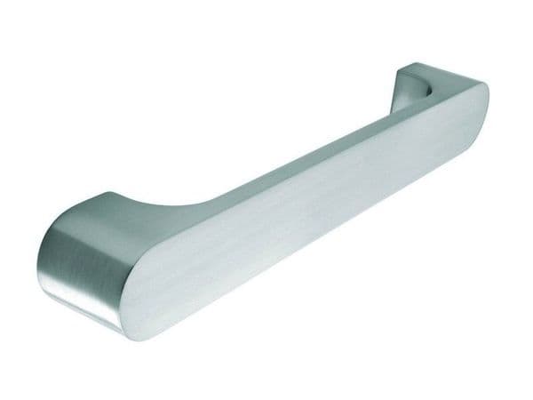 D handle, 160mm, stainless steel effect - Stainless Steel Effect Handles