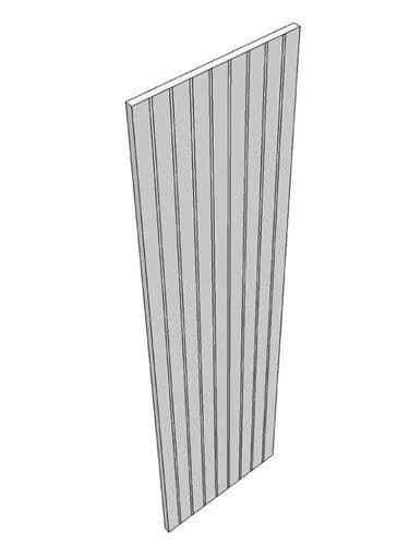 Fitzroy Dove Grey End panel t&g 2400x650x18mm