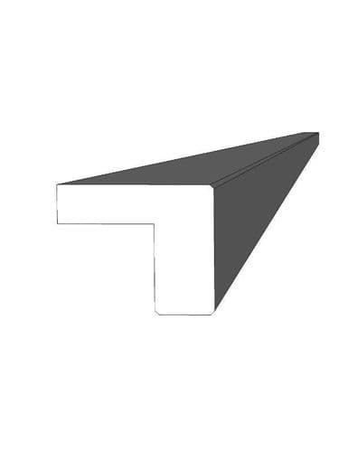 Fitzroy Stone L-shaped light pelmet, 3050x50x60mm