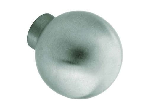 Knob, 30mm, stainless steel effect - H39