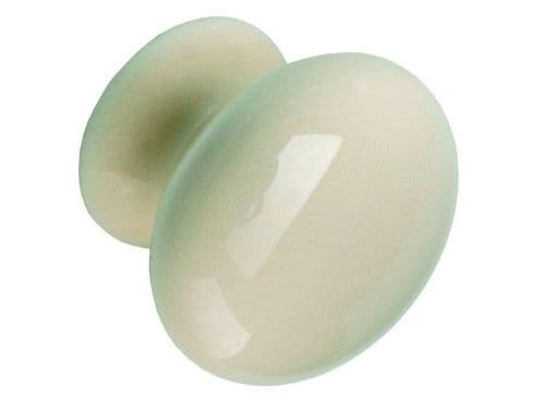 Knob, 39mm, porcelain cream - H148
