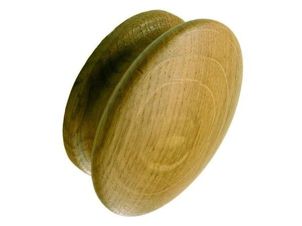 Knob, 55mm, Croft Oak - Timber Handles