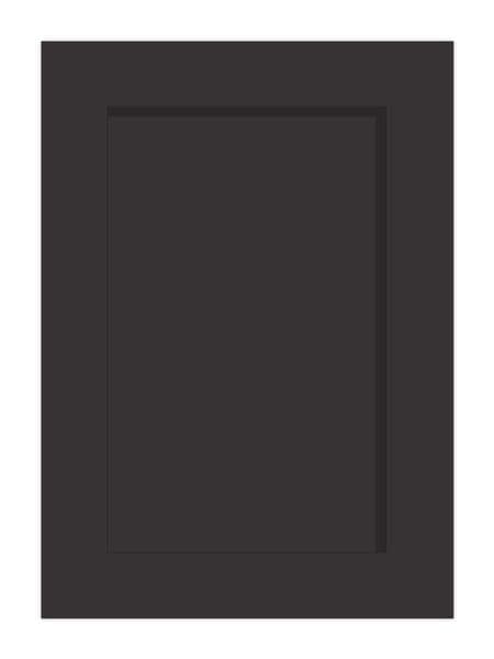 Second Nature Mornington Shaker Partridge Grey Kitchen Door Sample