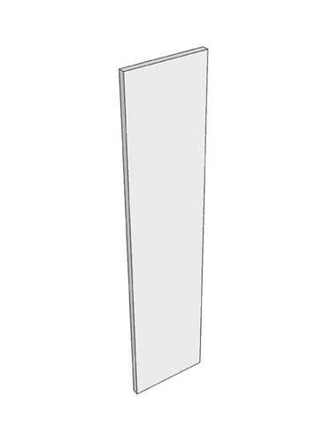 Remo Gloss Dove Grey Alternative Porter Gloss Wall end panel, 780x370x18mm