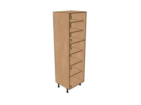 True Handleless Gloss Cashmere 300mm Larder Unit 1970mm High