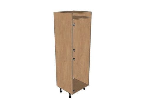 True Handleless Gloss Dove Grey 600mm Larder Fridge Freezer Housing Type 2 1825mm High