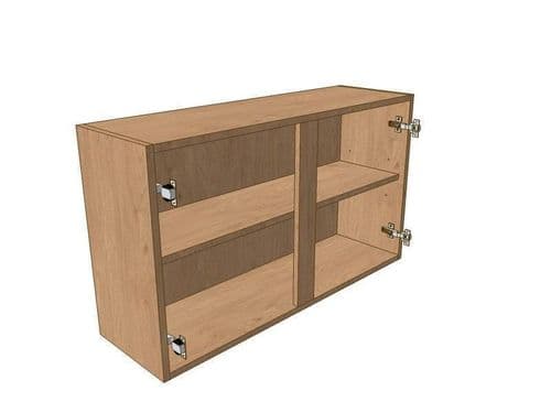 True Handleless Gloss Dove Grey 900mm Wall Unit 575mm High