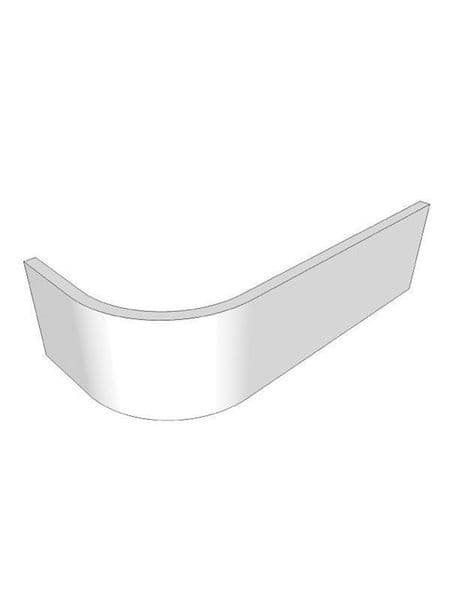 True Handleless Matt Cashmere Curved plinth section for the small curved door 530x150x16mm