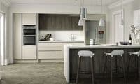 True Handleless Matt Cashmere Wall end panel, 780x370x18mm