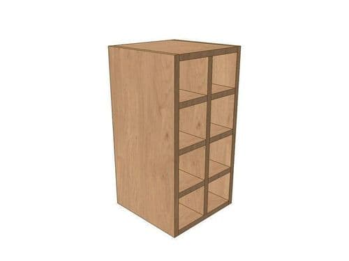 True Handleless Matt Custom Painted 300mm Wall Wine Rack Pigeon Hole Unit 575mm High
