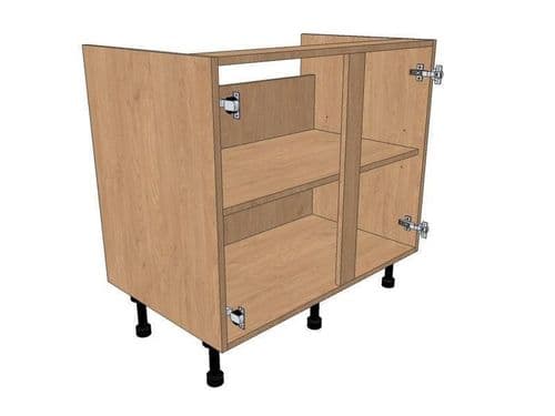 True Handleless Matt Custom Painted 750mm Highline Sink Base Unit 400mm LH & 350mm RH