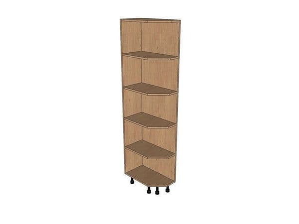 True Handleless Matt Graphite 300mm Tall Quad Unit LH 1825mm High
