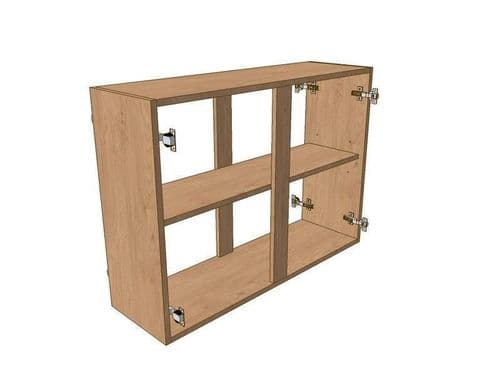 True Handleless Matt Hartforth Blue 1200mm Wall Peninsular Unit 720mm High