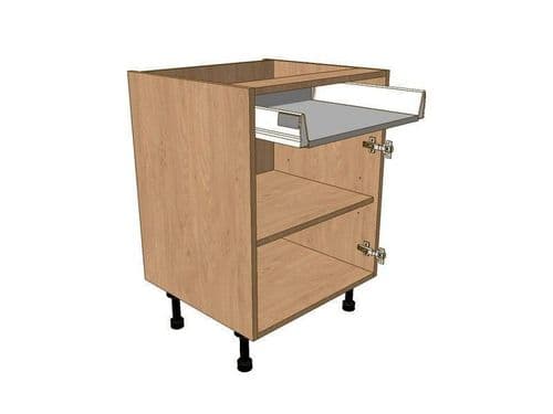 True Handleless Matt Hartforth Blue 600mm Drawerline Base Unit