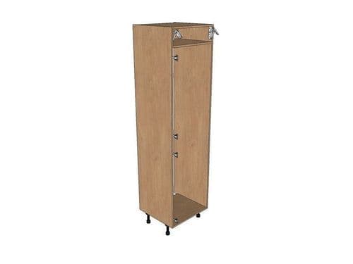 True Handleless Matt Hartforth Blue 600mm Larder Fridge Freezer Housing Type 2 2150mm High
