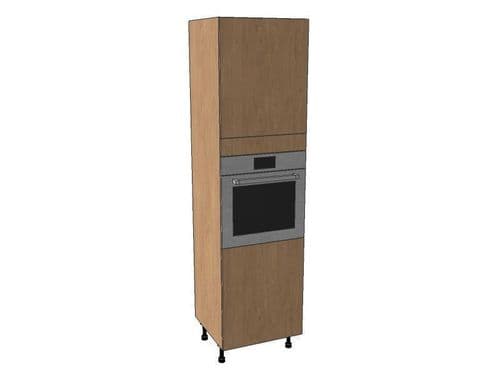 True Handleless Matt Hartforth Blue 600mm Single Oven Housing Unit 2150mm High