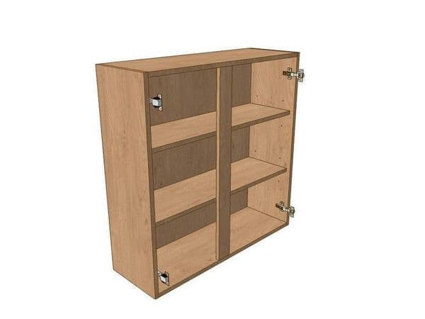 True Handleless Matt Hartforth Blue 850mm Wall Unit 900mm High 400mm LH & 450mm RH