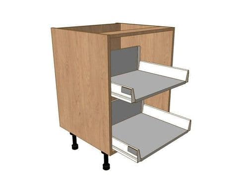 True Handleless Matt Porcelain 1000mm Drawer Pack 2 Pan