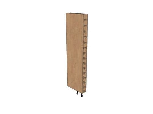 True Handleless Matt Porcelain 150mm Tall Wine Rack Pigeon Hole 1970mm High
