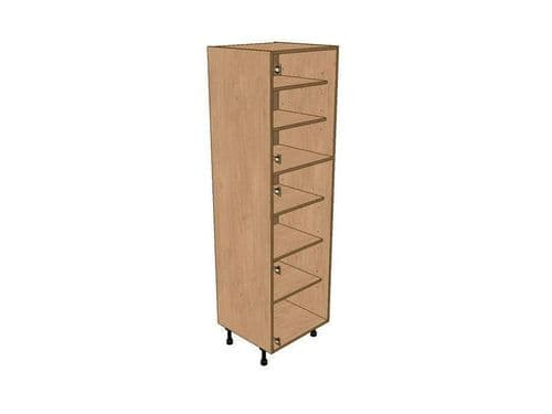 True Handleless Matt White 500mm Larder Unit 1970mm High
