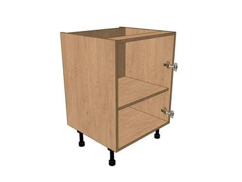 True Handleless Matt White 600mm Dummy Drawerline Sink Base Unit