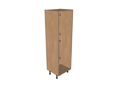 True Handleless Matt White 600mm Larder Fridge Freezer Housing Type 5 1970mm High