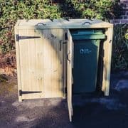 Wheelie Klips® - Deluxe Double Bin Store