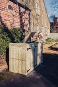 Wheelie Klips® - Deluxe Double Bin Store