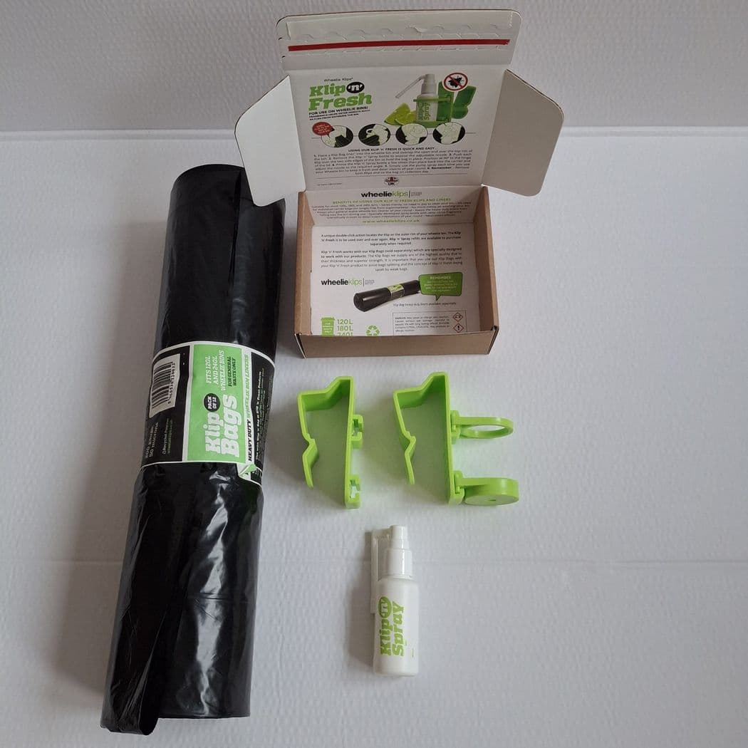 Wheelie Klips® - Starter Pack (12 bags per roll)