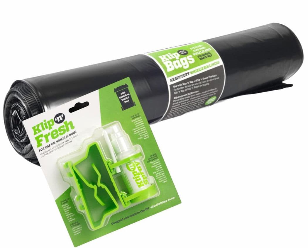 Wheelie Klips® - Starter Pack (12 bags per roll)