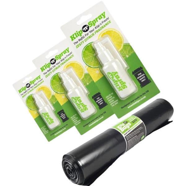 Wheelie Klips® - Summer Refill Bundle Pack (12 bags per roll)